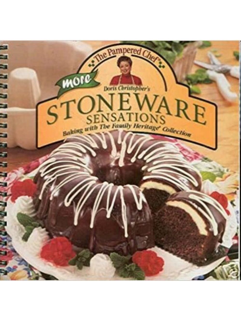 Doris Christopher's More Stoneware Sensations Pampered Chef Cookbook